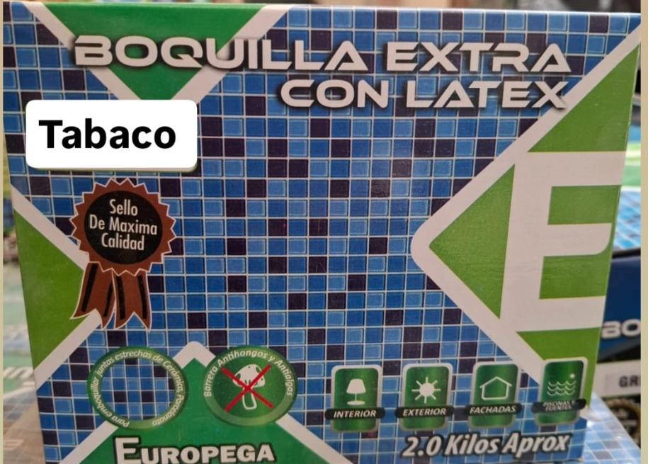 BOQUILLA EUROPEGA DE 2 KG TABACO